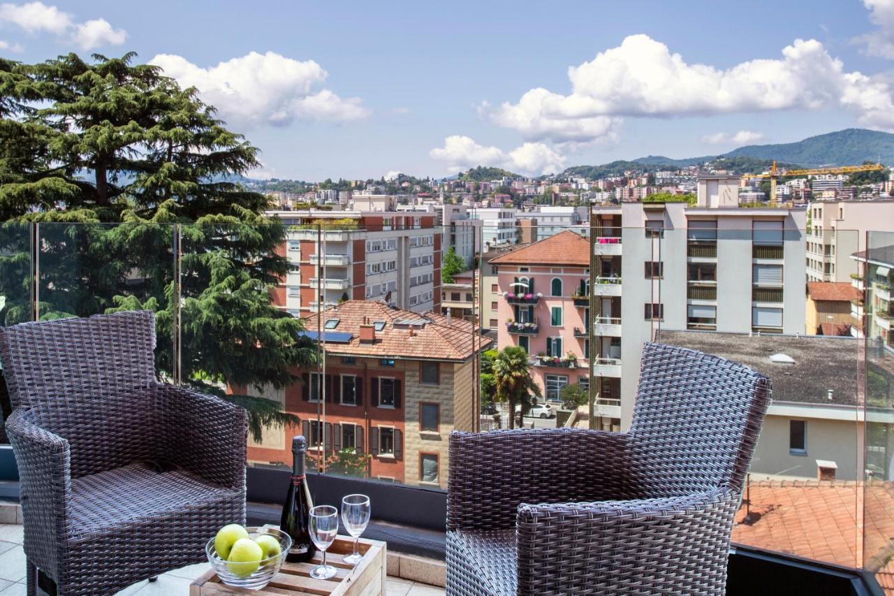 Panoramic Penthouse - Happy Rentals Λουγκάνο Εξωτερικό φωτογραφία